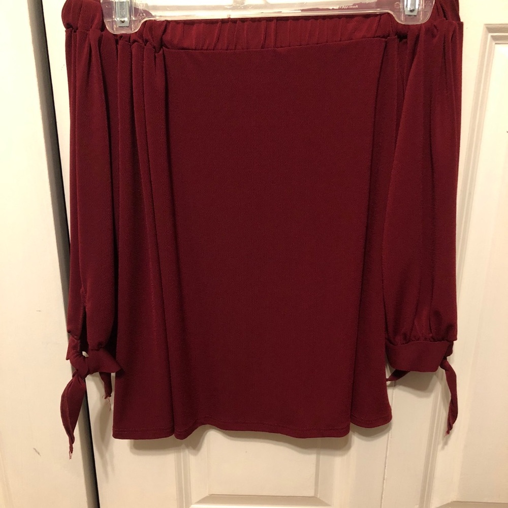 BP Off the Shoulder Top 3/4 Sleeve
